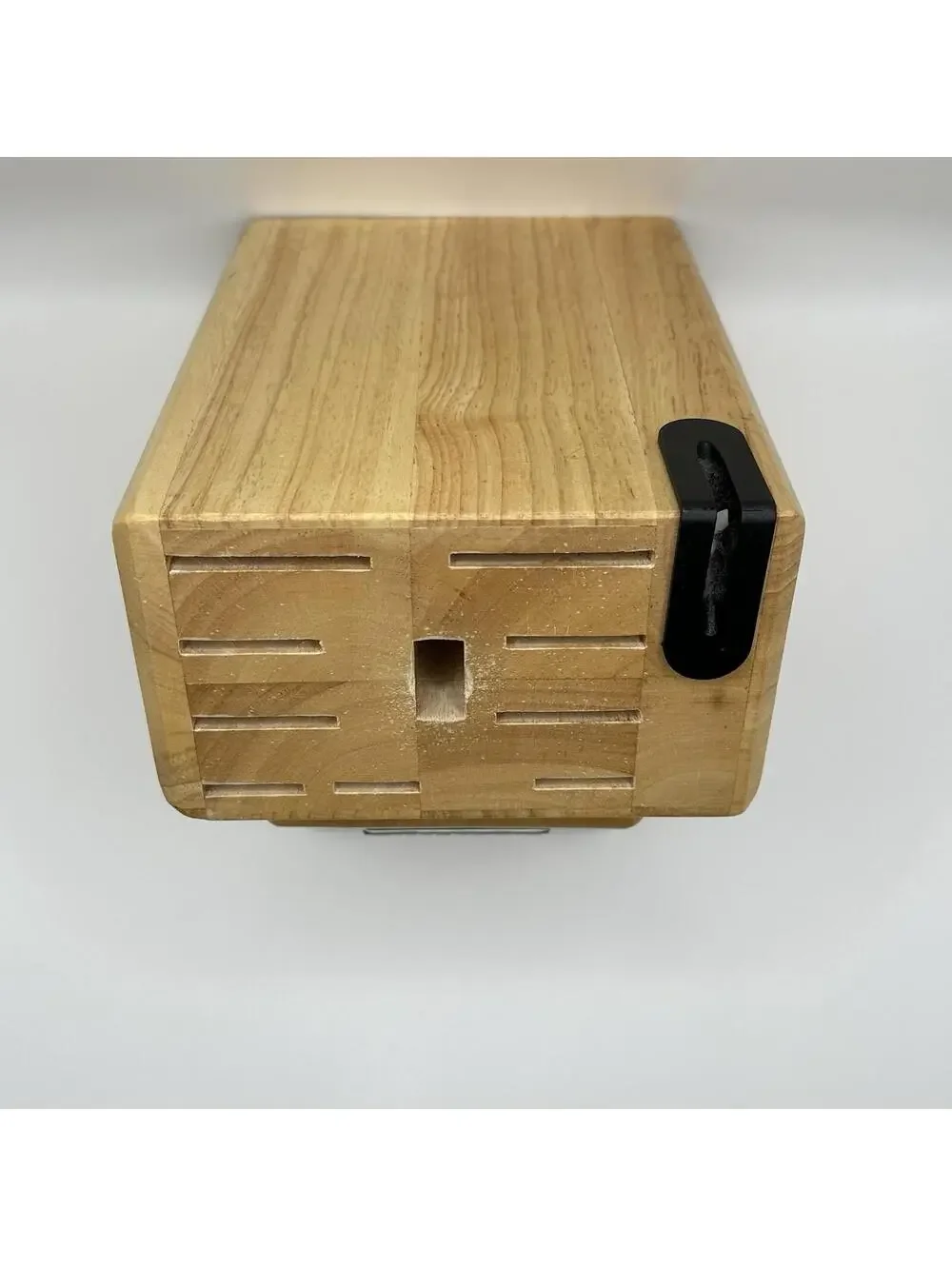 Kitchen Aid Wooden Knife Block Stand 16 Slots With Sharpener
